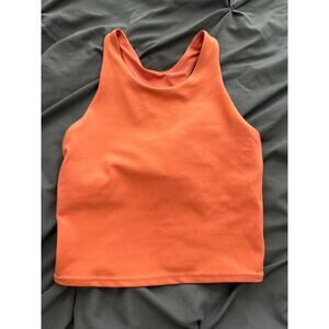 Athleta girl Tank Bra-8/10 M Orange